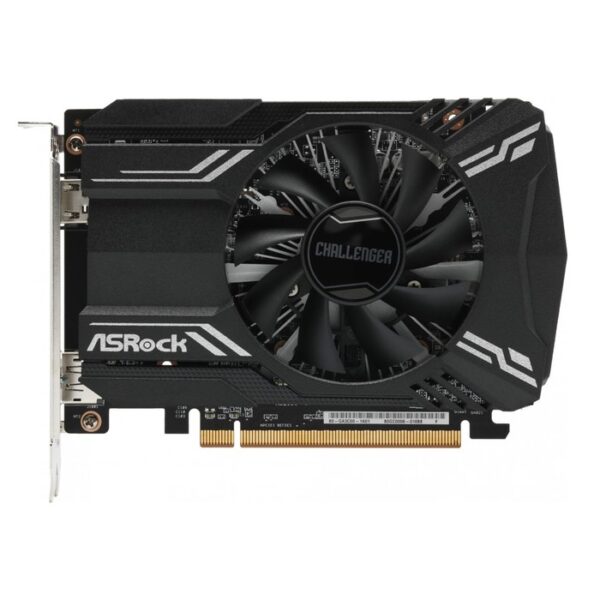 Видеокарта Asrock PCI-E 4.0 RX6400 CLI 4G AMD Radeon RX 6400 4Gb 64bit GDDR6 1923/16000 HDM   106496